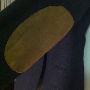 Zara Jackets & Coats - Navy Zara blazer with elbow patches Zara Jackets & Coats - Navy Zara blazer with elbow patches