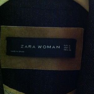 Zara Jackets & Coats - Navy Zara blazer with elbow patches Zara Jackets & Coats - Navy Zara blazer with elbow patches
