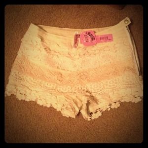 NWT  Lace Shorts - Reduced Price!!