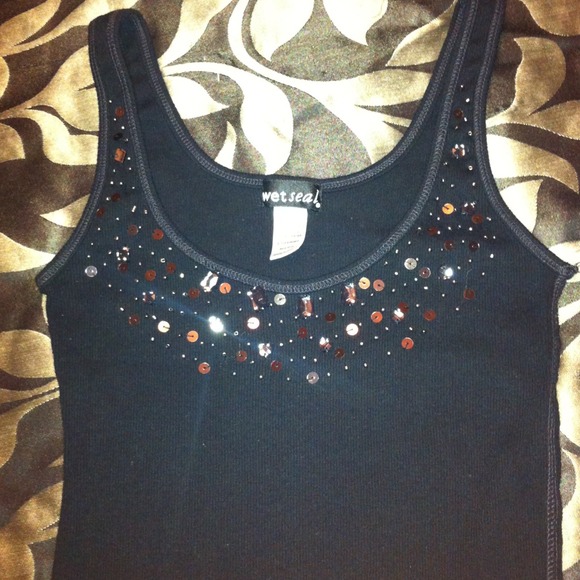 🎀REDUCED🎀Super Cute Wet Seal Tank Top