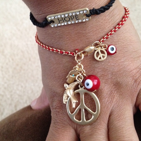 ✳REDUCED✳Hope & Evil 👀 Bracelet Bundle