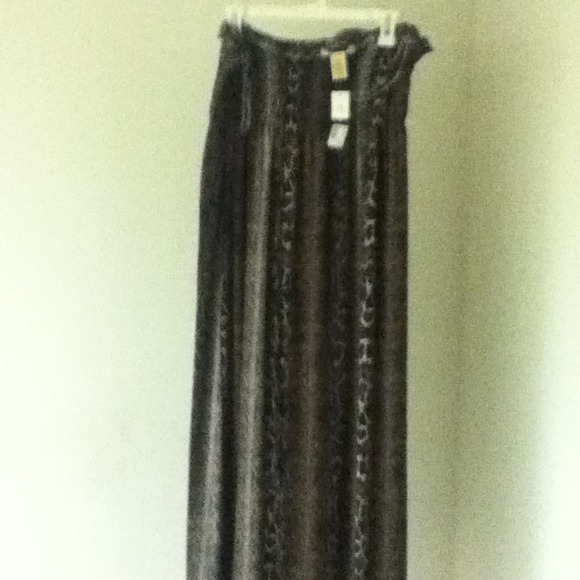 ✋SOLD✋  snakeskin maxi dress