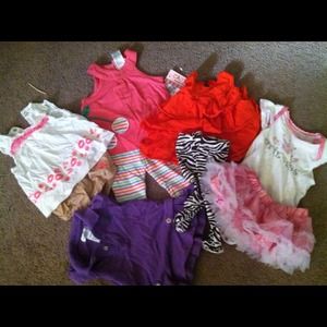 💢💢RESERVED FOR JADELOVE26💢💢Baby girl clothes