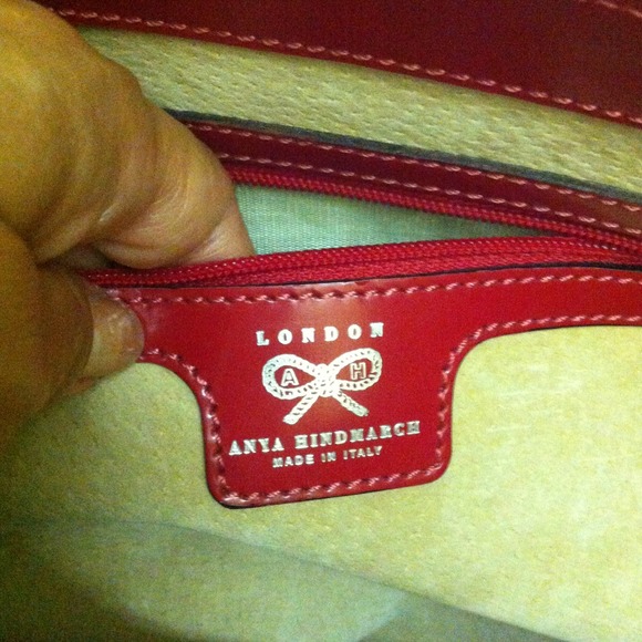 π3x HOST PICKπAnya Hindmarch rare brief handbag - Picture 3 of 4