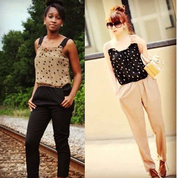 Mismatch Jumper- KHAKI BOTTOM one only left.