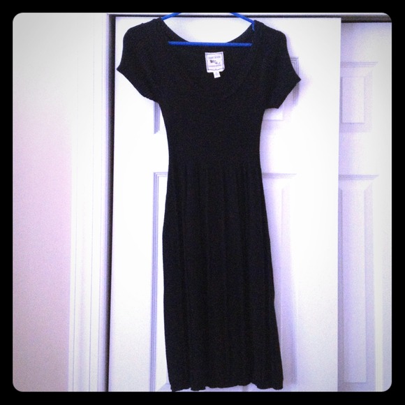 *SOLD!* Black sweater dress
