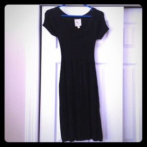 *SOLD!* Black sweater dress