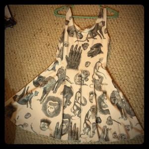 Unique Monkey Dress -reserved