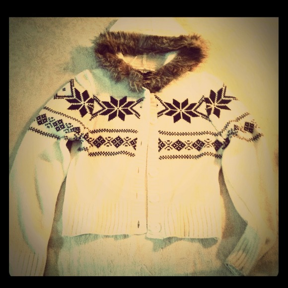 Fur hood jacket