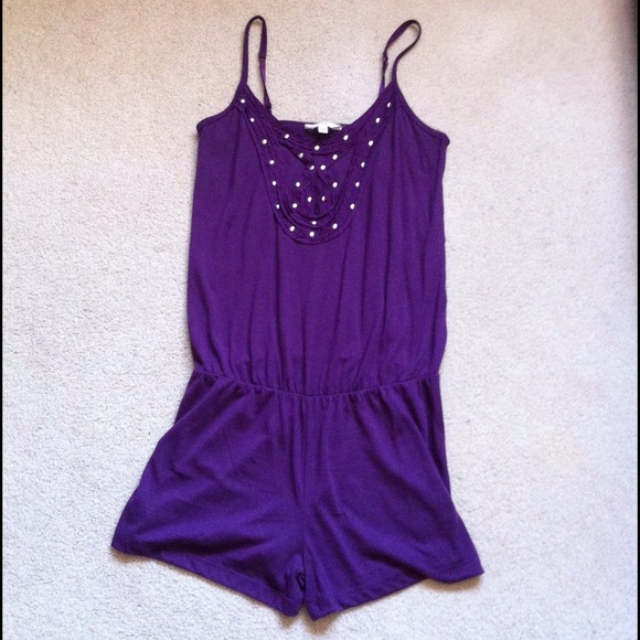 Purple Romper