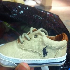 Ralph Lauren baby shoes. And air max. Bundle