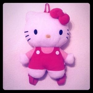 Sanrio Accessories - Hello Kitty Plush Backpack Sanrio Accessories - Hello Kitty Plush Backpack
