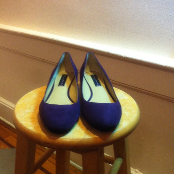 Purple flats