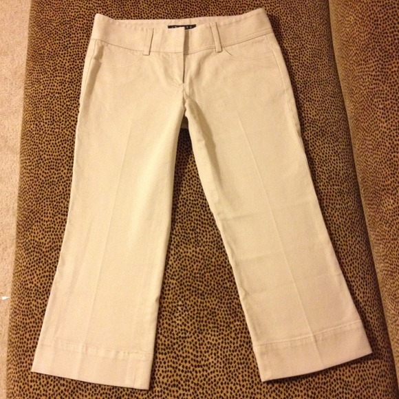 Theory khaki capris