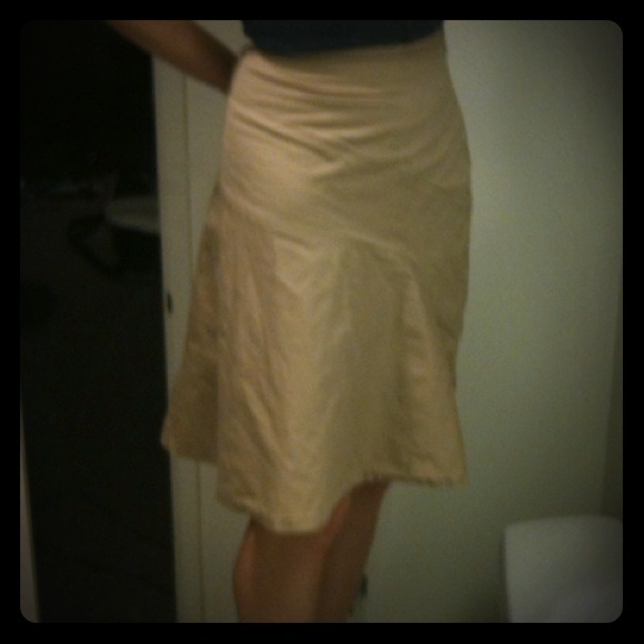 Khaki skirt