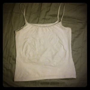 White tank top