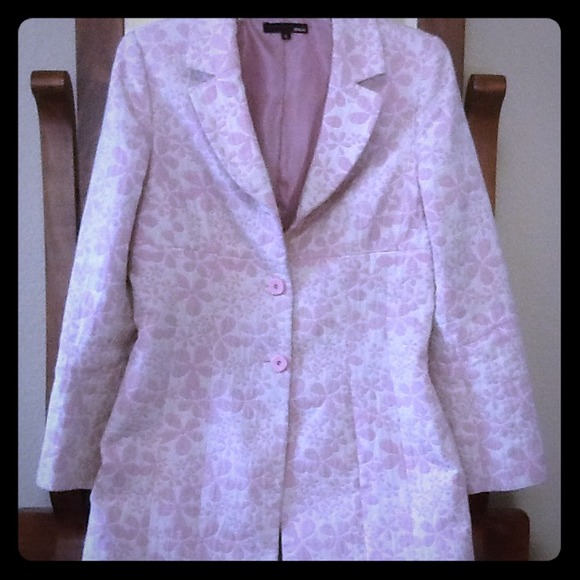 🌸SOLD🌸Pink floral jacket/coat