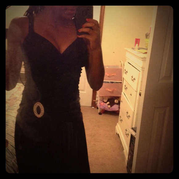 Black prom dress