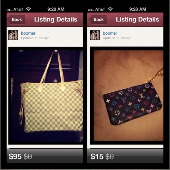 Bundle LV bag & coin purse