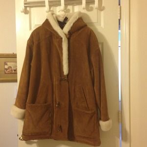 Suede Winter Coat
