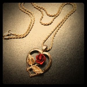 VINTAGE Silvertone Necklace