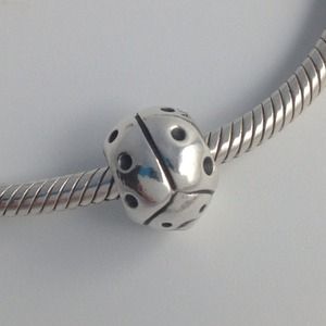 Pandora Silver Ladybug Charm