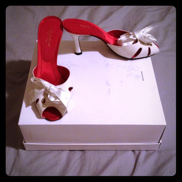 Slide in heels by Dolce and Gabbana