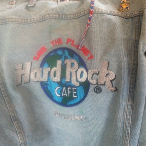 Hard rock Beijing jean jacket