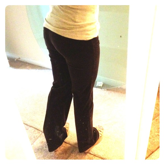 Theory velvet corduroy slacks