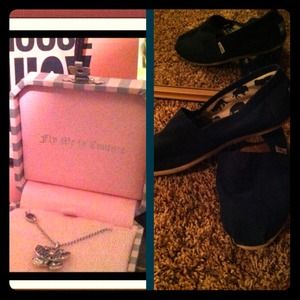 Bundle! Toms and Juicy Necklace