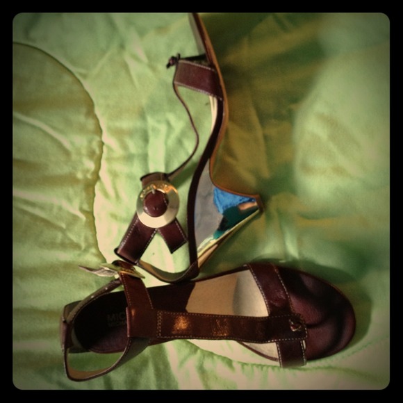 Michael Kors open toed heels