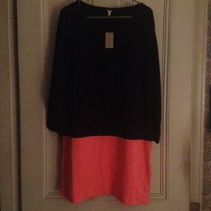 Jcrew color block dress