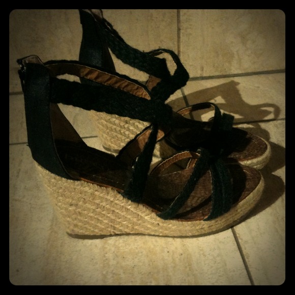 Never been worn bucco capensis wedges!