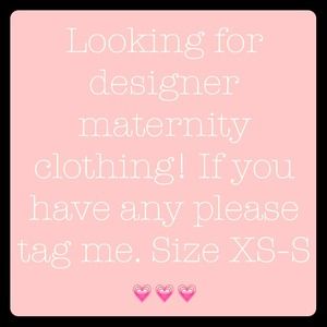 DESIGNER MATERNITY CLOTHING
