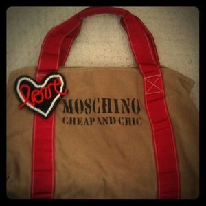 Reduced!! Authentic Rare Moschino Bag