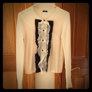 J.Crew tuxedo sweater