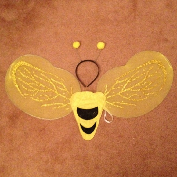 🔴SOLD🔴 Halloween Costume: Bee Wing & Ear