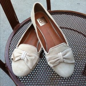 WORN ONCE Dolce vita bow flats