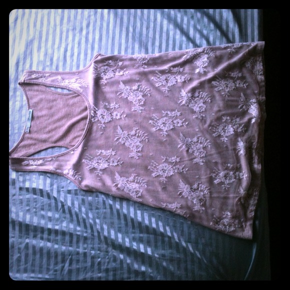 Long Maurices Lace Tank Top.