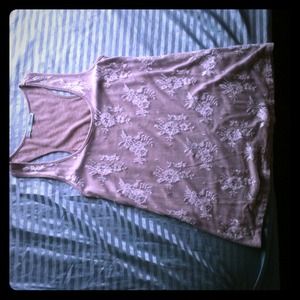 Long Maurices Lace Tank Top.