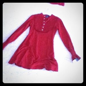 Ralph Lauren red dress. Girls size 8/10
