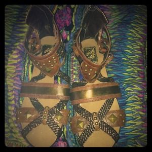 Naughty Monkey Gladiator Sandals!!