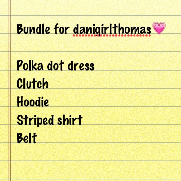Bundle for danigirlthomas!!