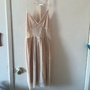 Nude Urban Outfitters Dress