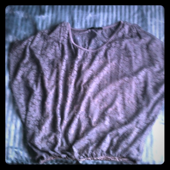Light Blue Lace Top. :)