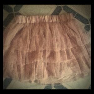 A cute puffy skirt