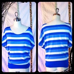 By Solessa 💜 Stripe Knit Top