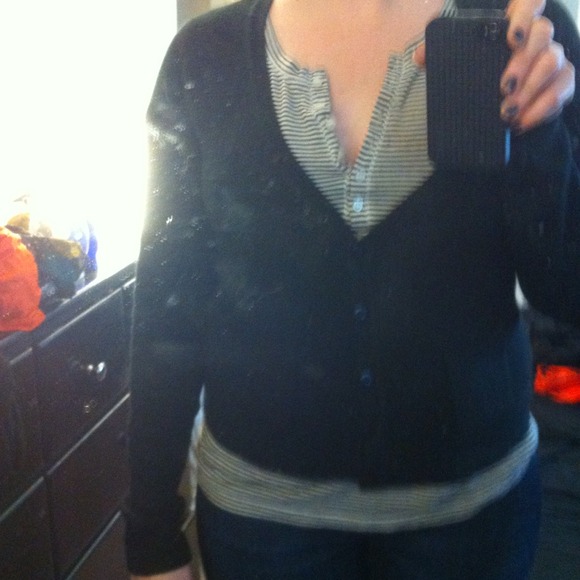 💙SOLD💙Cashmere-feel Acrylic Cardigan
