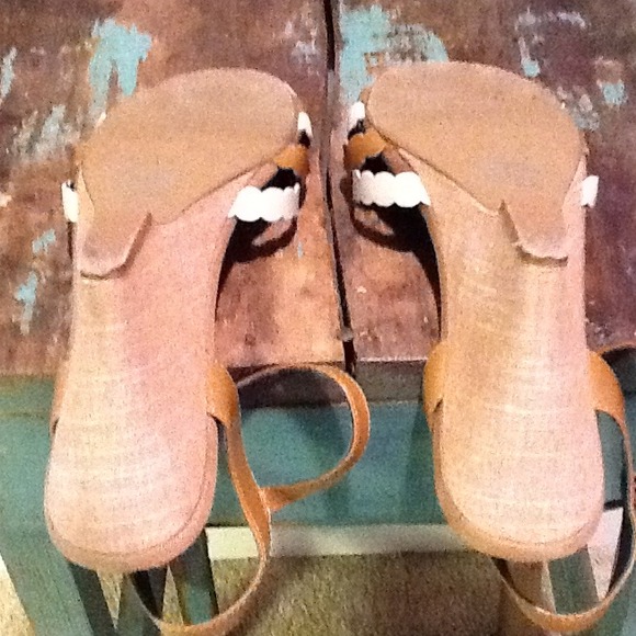 Pink Studio wedge heels - Picture 4 of 4