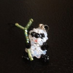 Handmade Swarovski crystal charm.